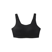 Brooks Dare Scoopback Run Bra 2.0 Black Women's Sports Bra, Talla 32AB