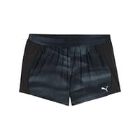 Puma Run Velocity All-Over Print 3" Black Women's Shorts, Size XS.